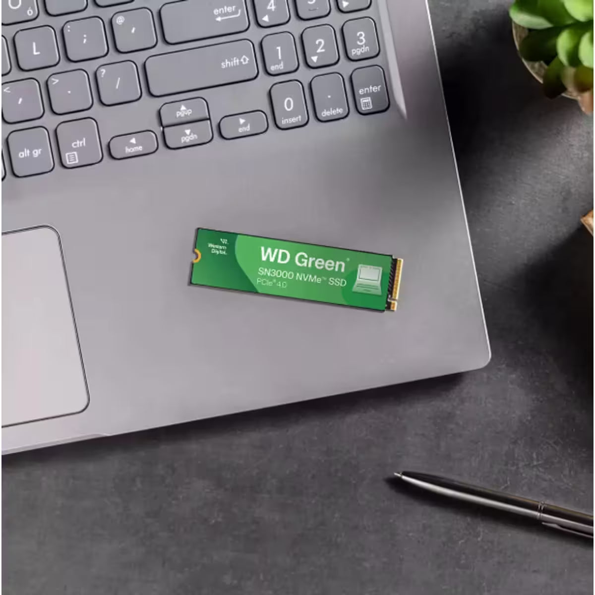 WD Green SN3000 PCIe NVMe SSD WD Green SN3000 PCIe NVMe SSD